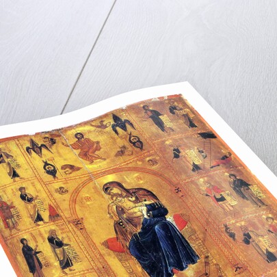 Virgin and Child with Saints, early 12th century by Anonymous