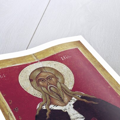 The Prophet Elijah, end 14th - early 15th century by Anonymous