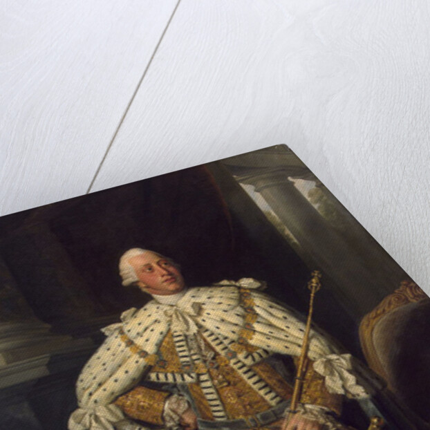 Portrait of the King George III of the United Kingdom,, 1773 by Anonymous