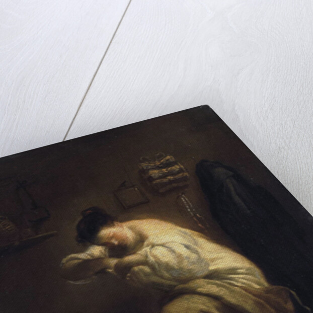 Woman Looking for Fleas, 1710s by Anonymous