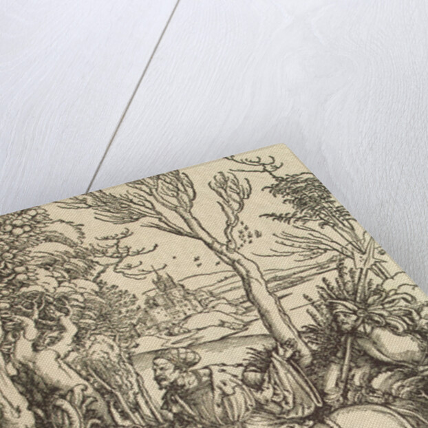 Knight and Lansquenet, c1497 by Anonymous