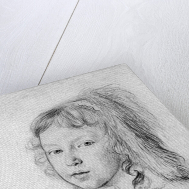 Portrait of the King Louis XIV (1638?1715) as a Child, 1644 by Anonymous