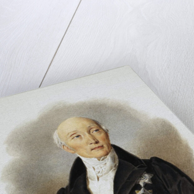 Portrait of the Secretary of State and reformers Count Michail Speransky,, 1839 by Anonymous