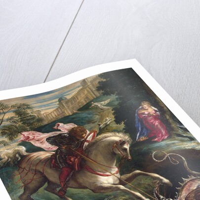 Saint George and the Dragon, 1543 by Anonymous