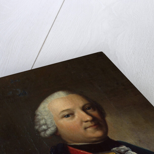 Portrait of Caspar von Saldern,, middle of the 18th century by Anonymous