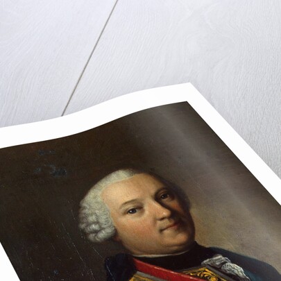 Portrait of Caspar von Saldern,, middle of the 18th century by Anonymous