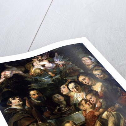 Self-Portrait with Parents, Brothers and Sisters, c1615 by Anonymous