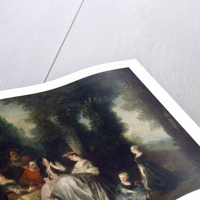 Party in the Garden, 1690-1743 by Anonymous