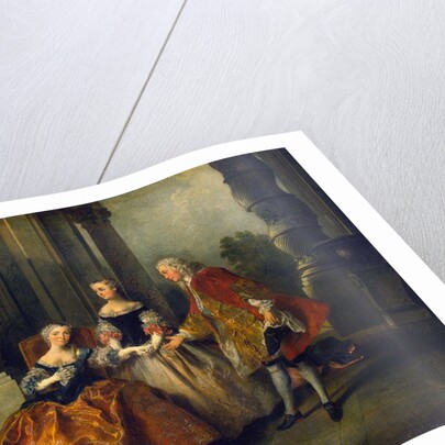 Scene from the Tragedy Le Comte dEssex by Thomas Corneille, 1734 by Anonymous