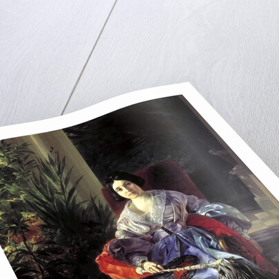 Portrait of Princess Elizaveta Pavlovna Saltykova, 1841 by Anonymous