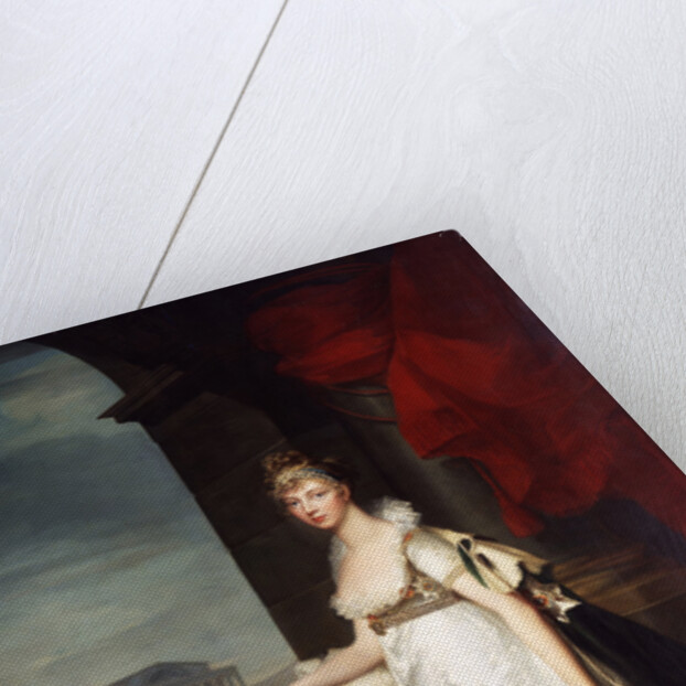 Portrait of Empress Elizabeth Alexeievna, 1805 by Jean Laurent Monnier