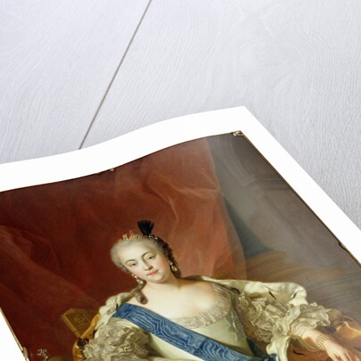 Portrait of Empress Elisabeth Petrovna, 1760 by Carle van Loo