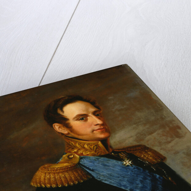 Portrait of Emperor Nicholas I, 1826 by Vasily Tropinin