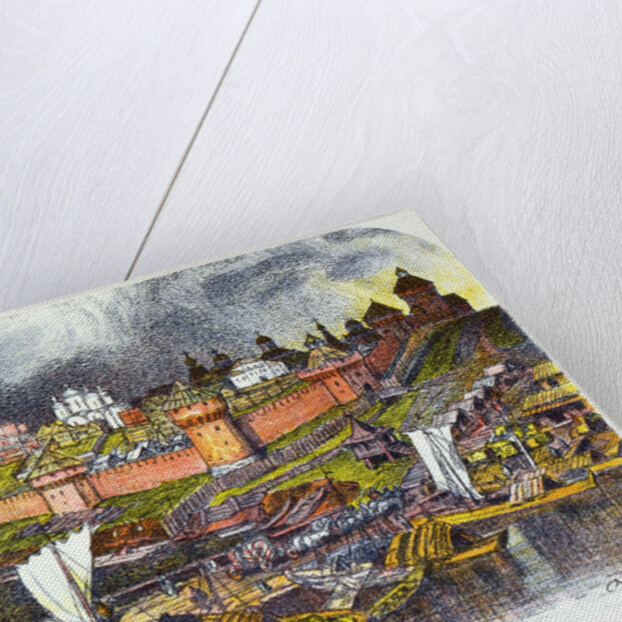 The Moscow Kremlin at the time of Tsar Ivan III the Great, 1921 by Apollinary Vasnetsov