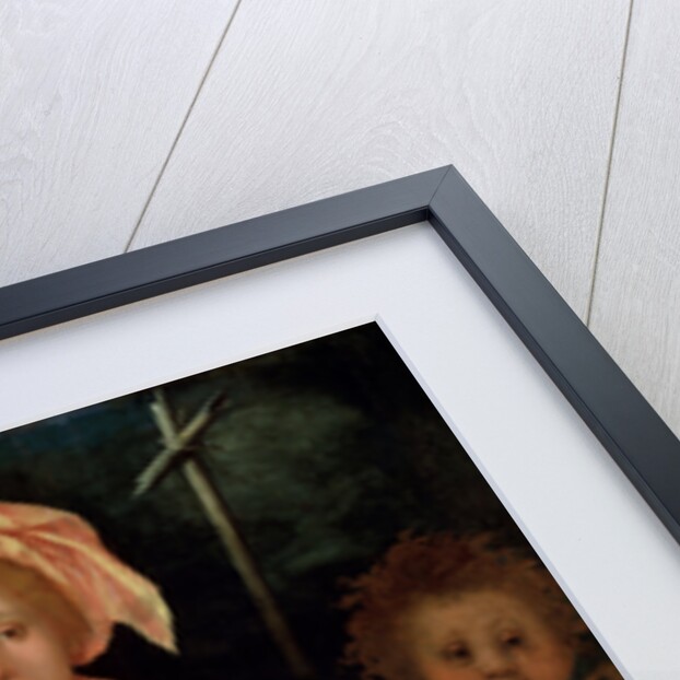 Madonna and Child with Saint Joseph and John the Baptist, 1520s. by Jacopo Pontormo