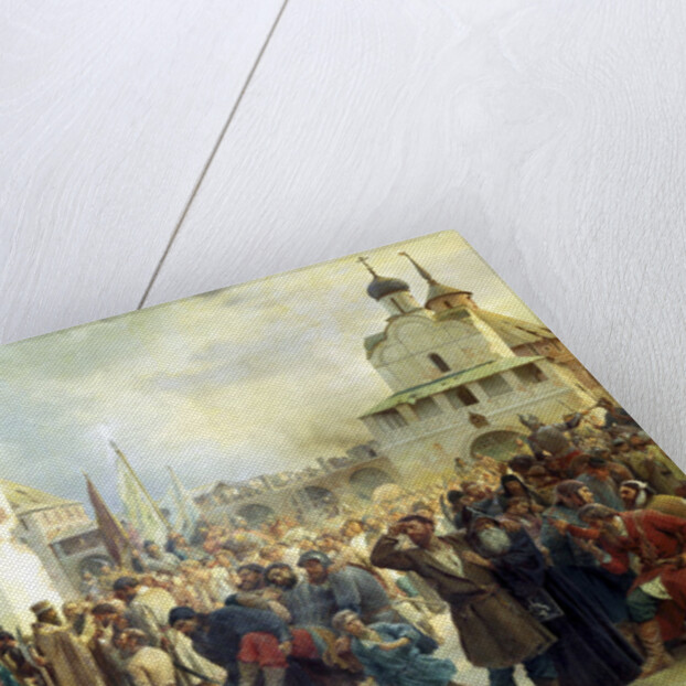 The Siege of the Trinity Sergius Lavra in Sergiev Posad, 1891. by Vasily Vereshchagin