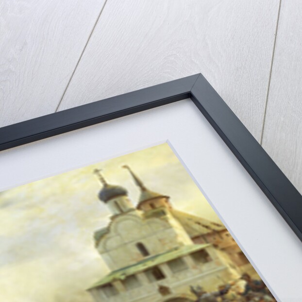 The Siege of the Trinity Sergius Lavra in Sergiev Posad, 1891. by Vasily Vereshchagin