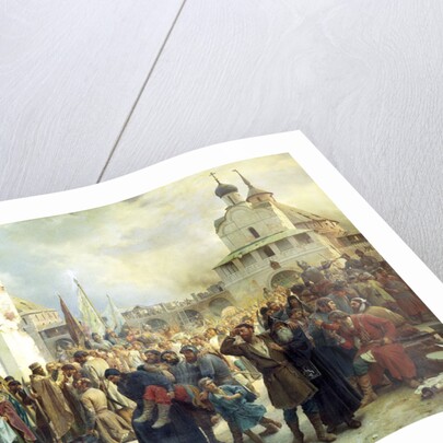 The Siege of the Trinity Sergius Lavra in Sergiev Posad, 1891. by Vasily Vereshchagin