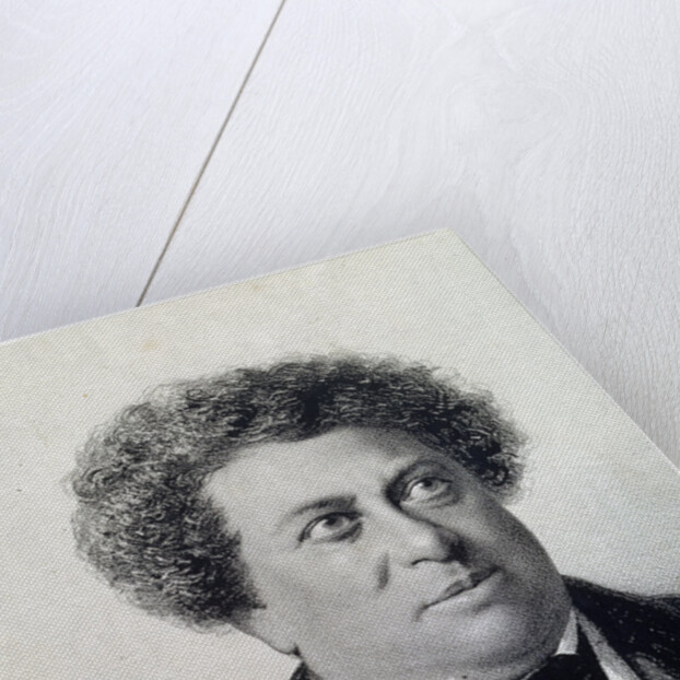 Portrait of the Author Alexandre Dumas, 19th century by Georg Wilhelm Timm