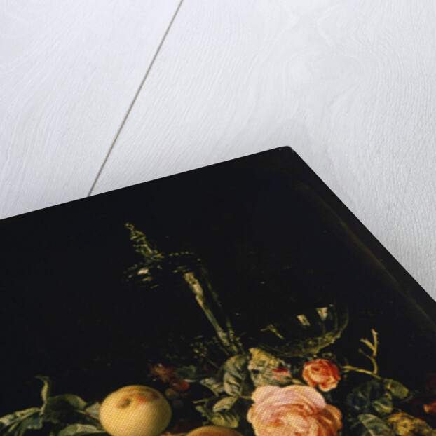 Roses and Peaches, 1659 by Willem van Aelst