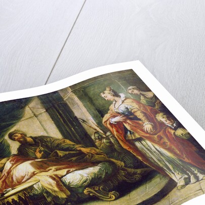 Antiochus and Stratonike, 18th century. by Gaspare Diziani