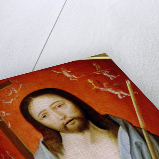 The Man of Sorrows, c1520. by Jan Mostaert