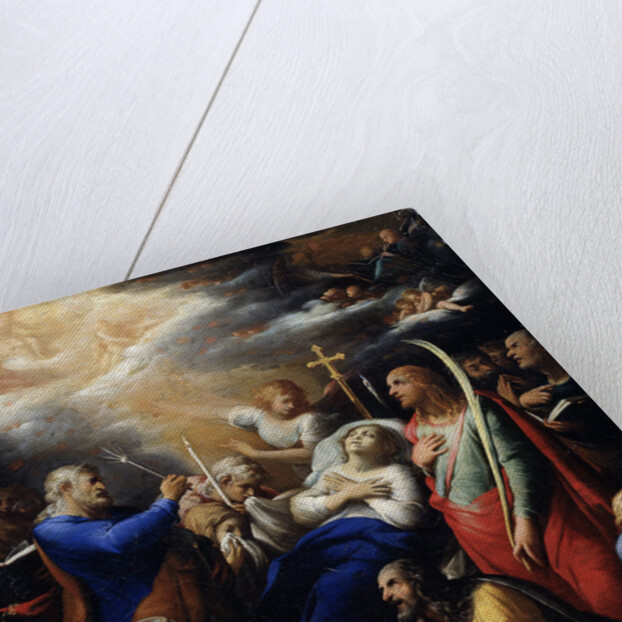 The Death of the Virgin, 1612. by Gaspard Gailius