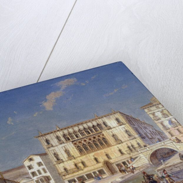 Palazzo Bernardo, 19th century by Victor Adam