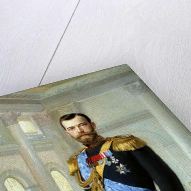 Portrait of Emperor Nicholas II by Ernst von Liphart