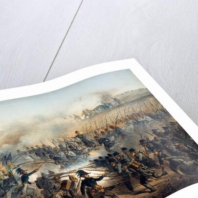 The Battle of the Chernaya River on August 16, 1855, 19th century by Paul Levert