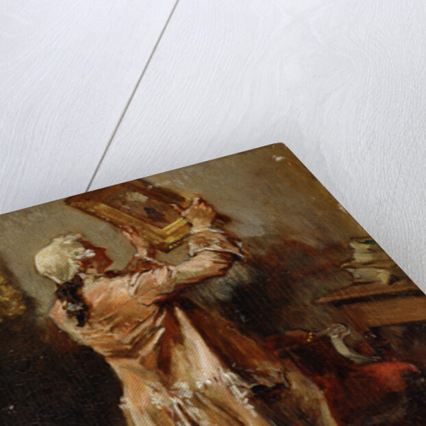 A Painting Lover, 19th century by Jean Louis Ernest Meissonier