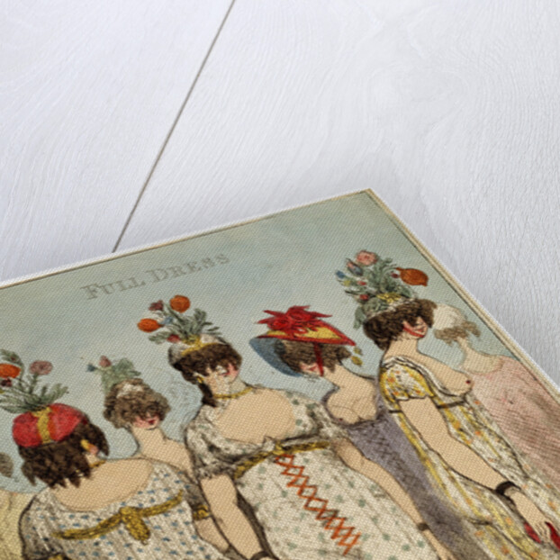 Parisian Ladies in their Full Winter Dress for 1800, 1799. by James Gillray