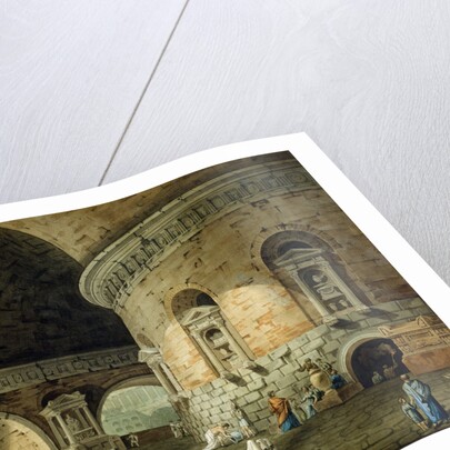 Stage design for a theatre play, early 19th century by Domenico Corsini