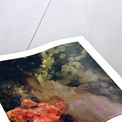 In the Garden, 1898. by Gaston de Latouche