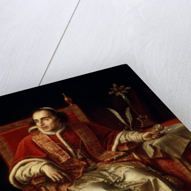 Portrait of Pope Pius VII, 1817 by Jean Baptiste Joseph Wicar