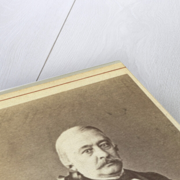 Portrait of the Publisher Andrey Krayevsky, 1870s by Anonymous