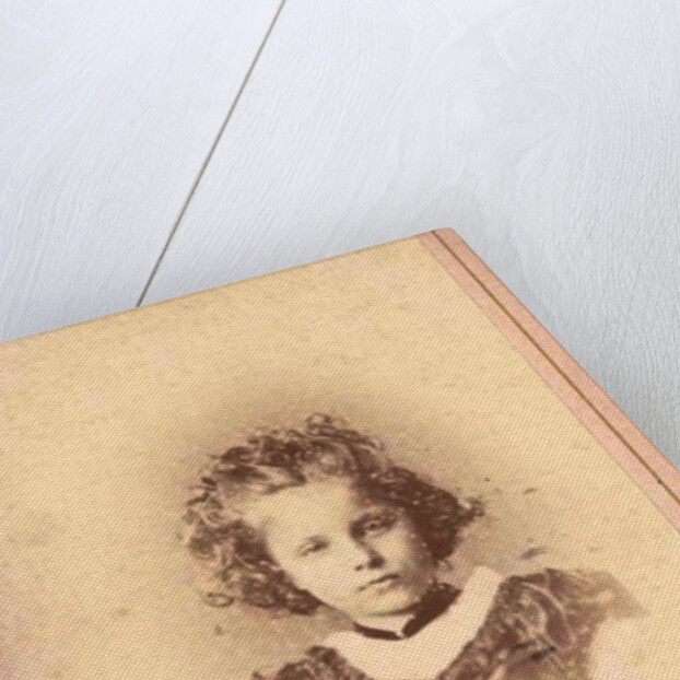 Princess Elizabeth of Hesse by Rhine as child, 1870s-1880s by Anonymous