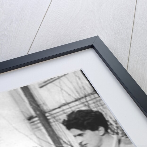 Michail Fainsilberg, Valentin Kataev, Mikhail Bulgakov, Yury Olesha and Iosif Utkin at the Funeral of Vladimir Mayakovsky, 1930 by Anonymous