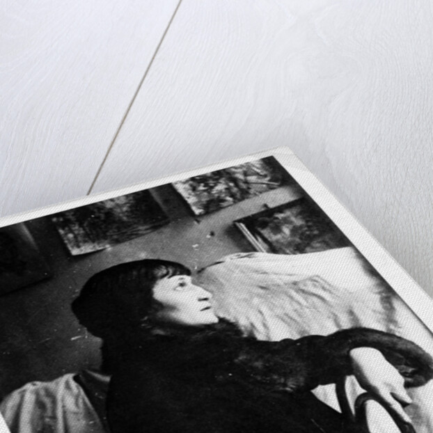 Portrait of the Poetess Anna Akhmatova, End 1920s by Anonymous