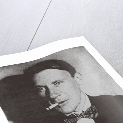 Portrait of the author Mikhail Bulgakov, 1920 by Anonymous