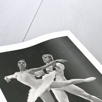 Natalia Bessmertnova and Alexander Godunov in the Ballet Swan Lake, 1970s by Anonymous