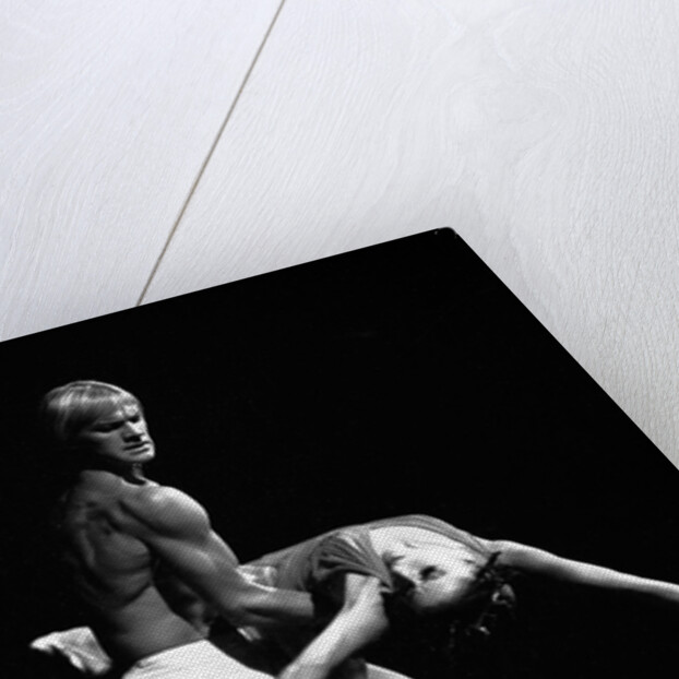 Maya Plisetskaya and Alexander Godunov in the Ballet The Death of the Rose by Gustav Mahler, 1974 by Anonymous