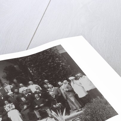 Moscow Art Theatre as the guest of Ivan Aivazovsky, 1900 by Anonymous