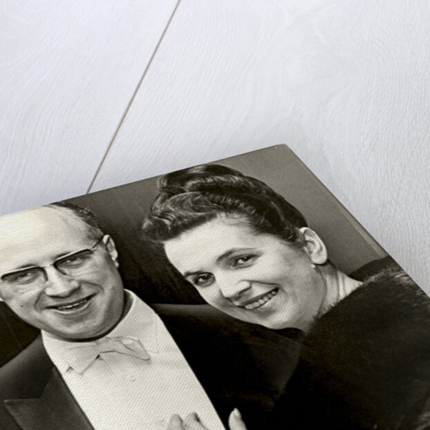 Mstislav Rostropovich and Galina Vishnevskaya, 1960s by Anonymous