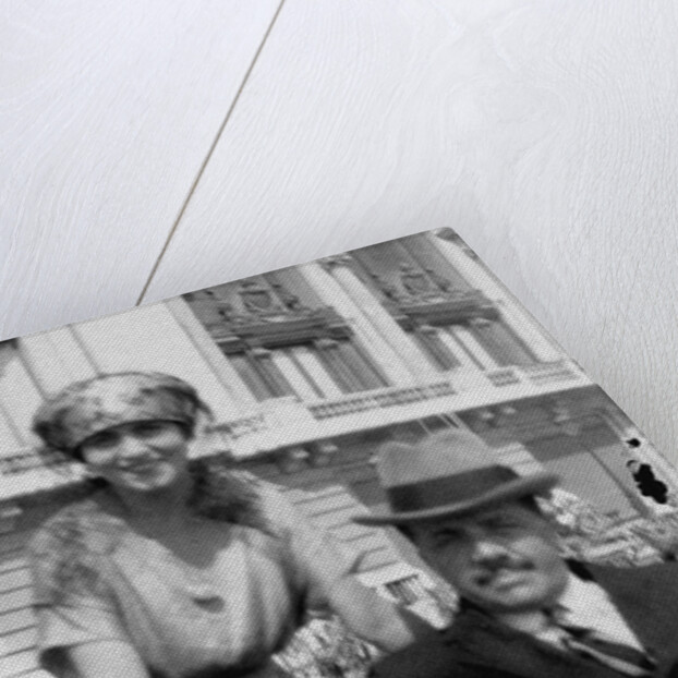 Sergei Diaghilev and Olga Khokhlova, 1928 by Anonymous