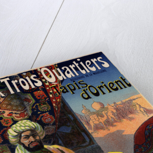 Trois Quartiers - Tapis dOrient (Poster), 1890s by René Louis Péan