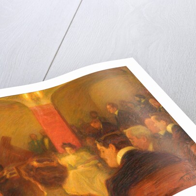 Concert of Wanda Landowska, 1907 by Leonid Osipovich Pasternak