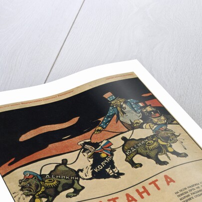 The Triple Entente, 1919 by Viktor Nikolaevich Deni