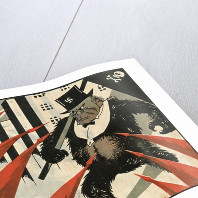 Down with fascism!, 1929 by Viktor Nikolaevich Deni