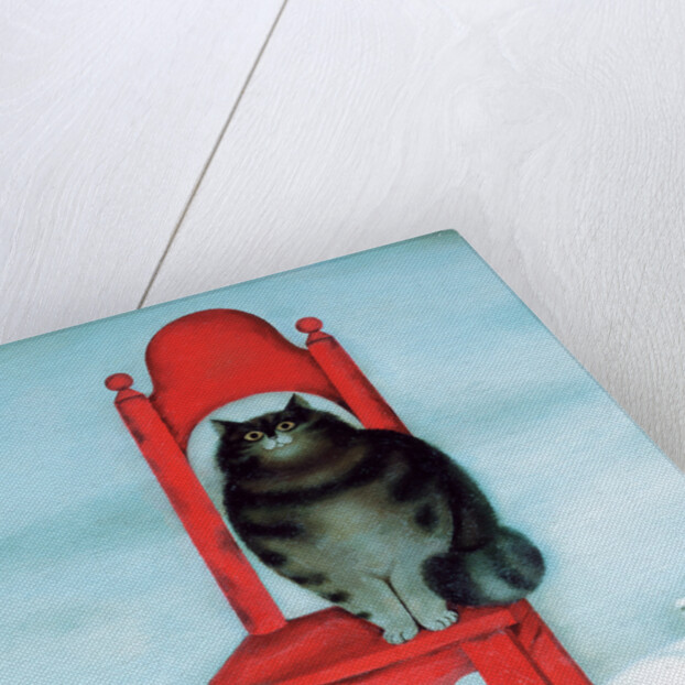 Red chair, 1995 by David Khaikin